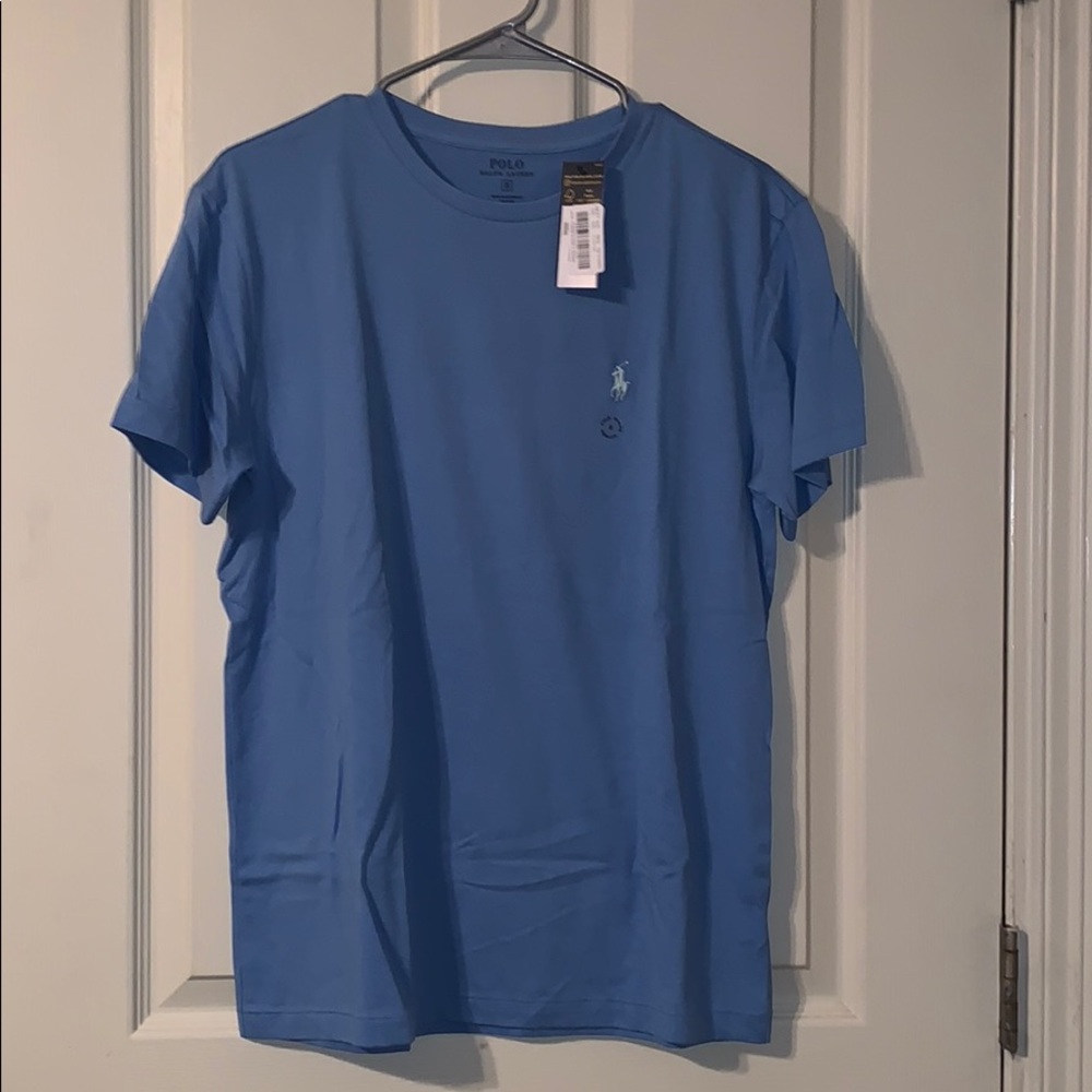 Blue Ralph Lauren shirt